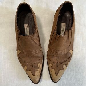 Vintage Guess cowboy shoes